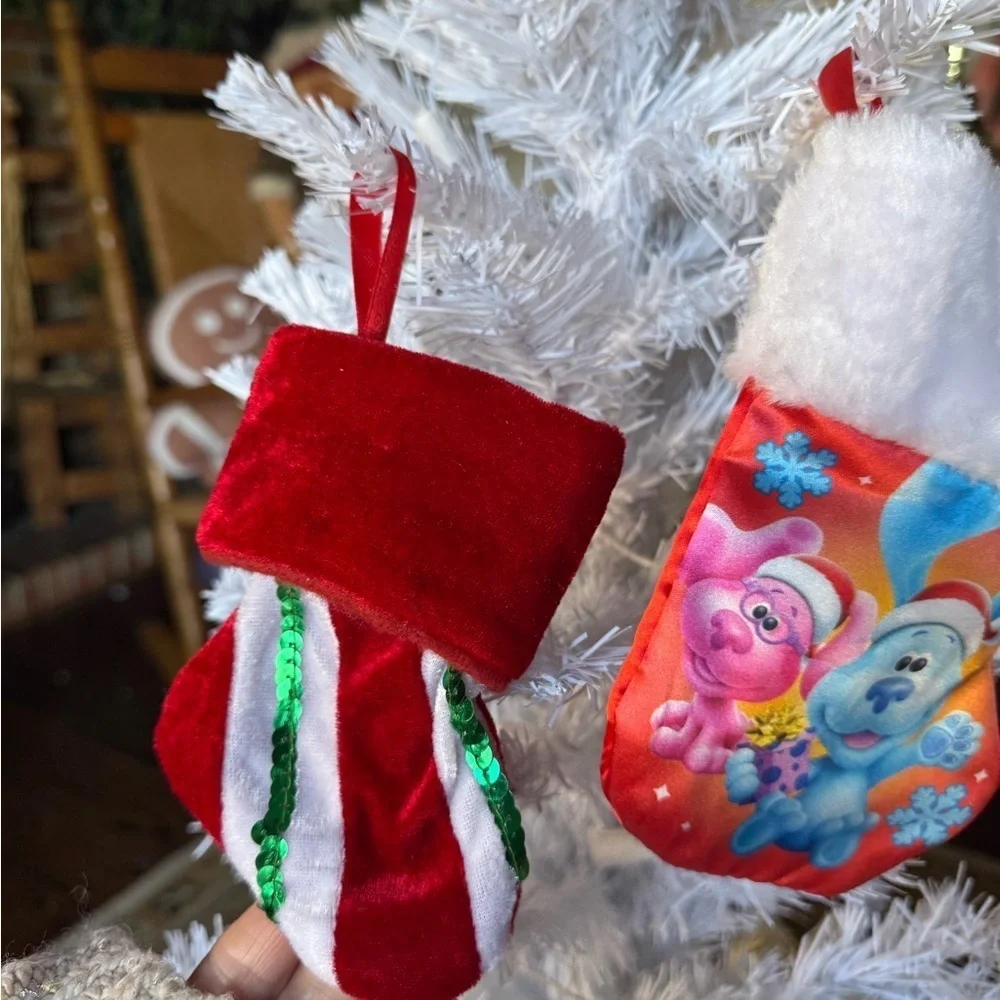 Kids Bluey & Velvet Christmas Stockings